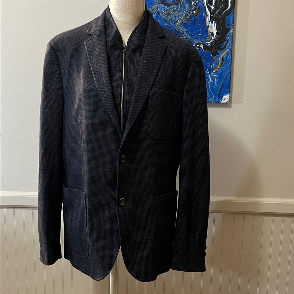 Blue Industry Men's Navy Blazer